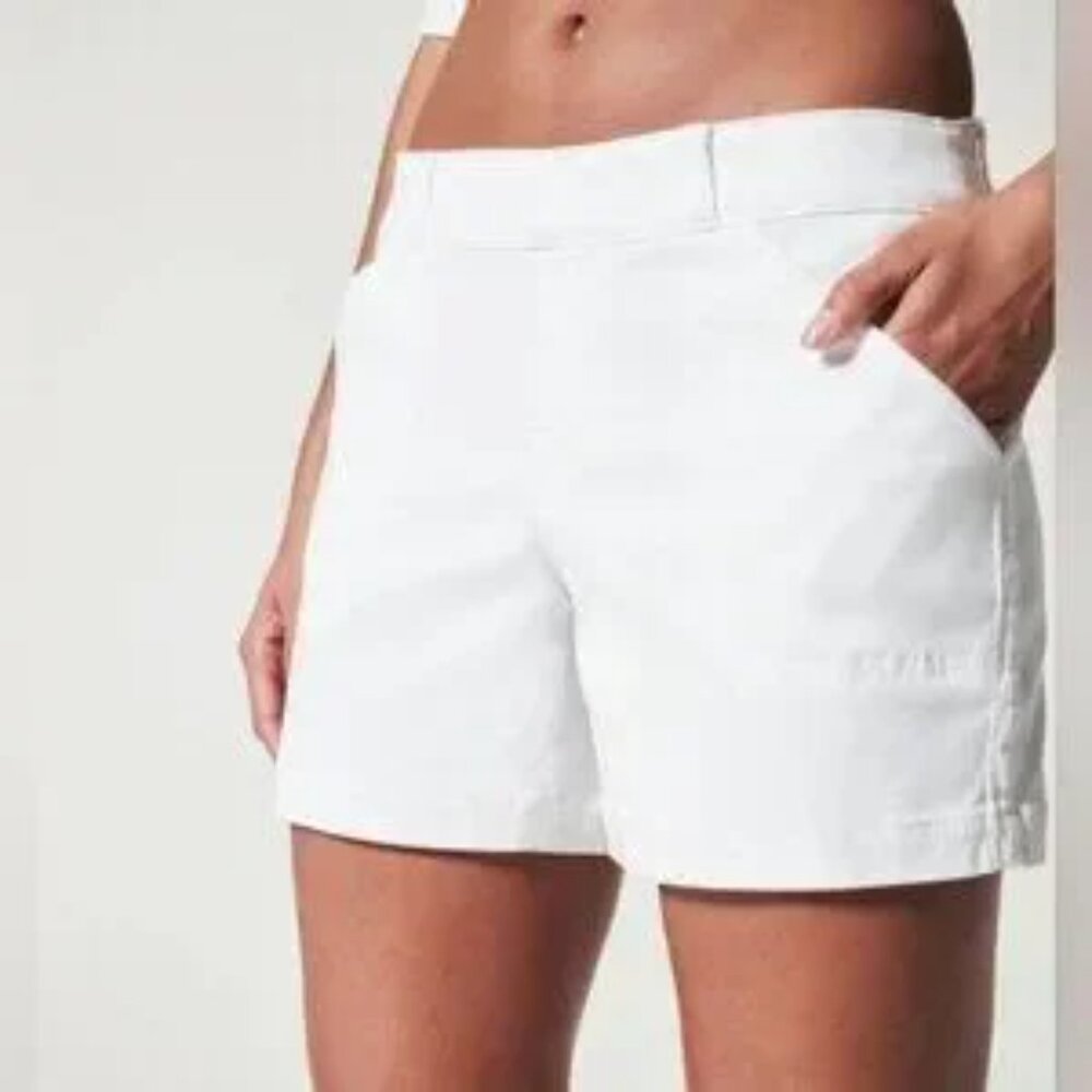 SPANX White High Waist Women’s Shorts